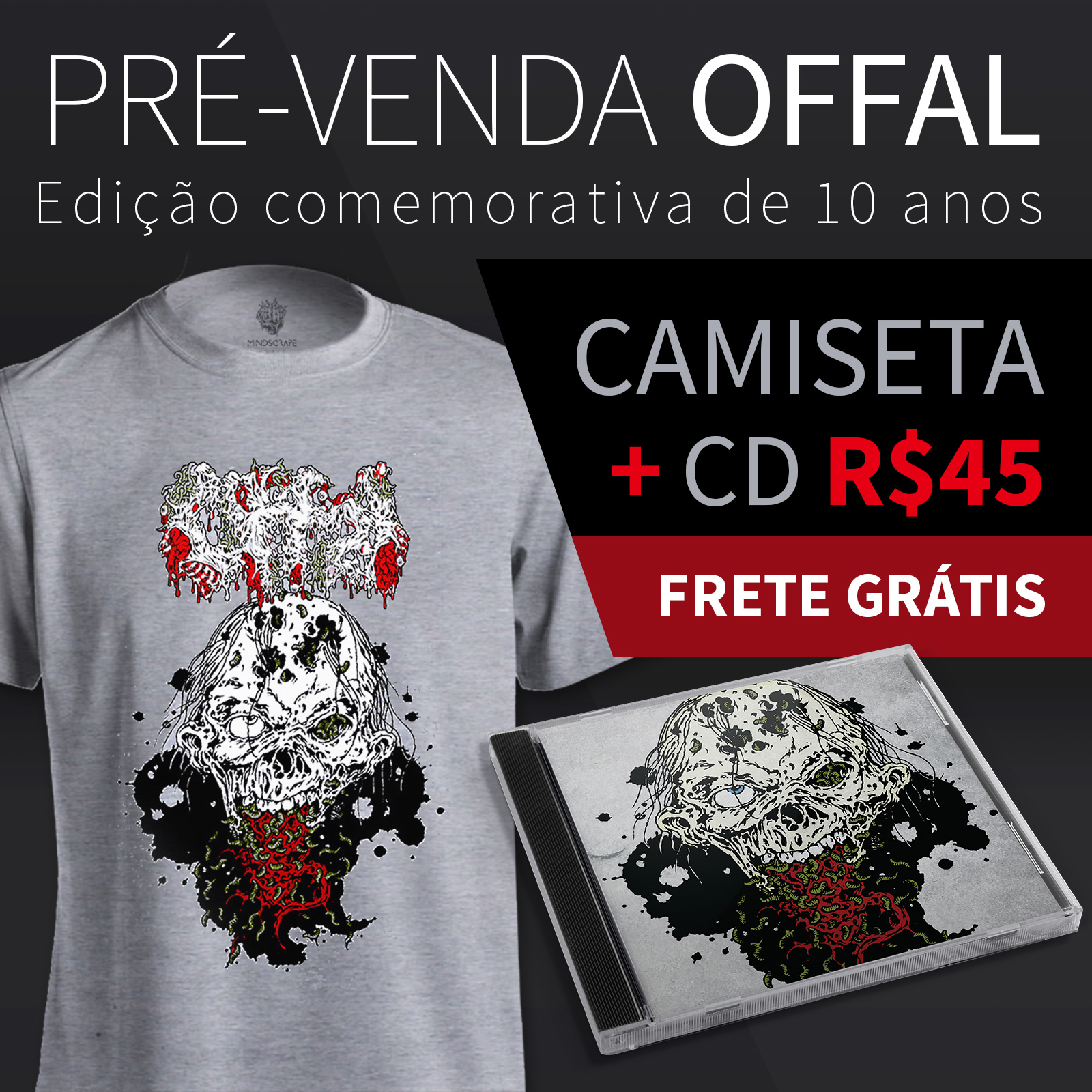 PRÉ-VENDA: relançamento do primeiro full-length CD do OFFAL!