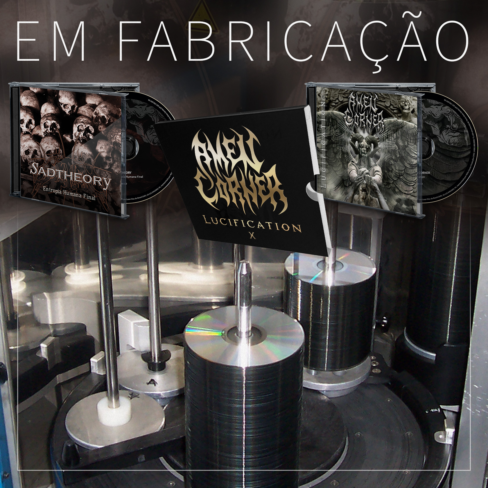 Novidades sobre a pré-venda do Sad Theory e do Amen Corner