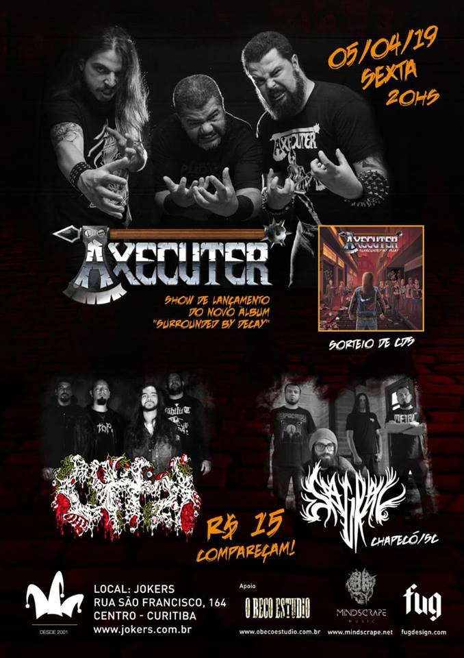 AXECUTER: turnê de lançamento do novo álbum