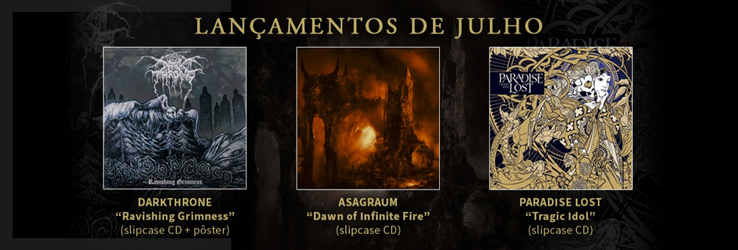 Lançamentos de julho de 2020: DARKTHRONE, ASAGRAUM e PARADISE LOST