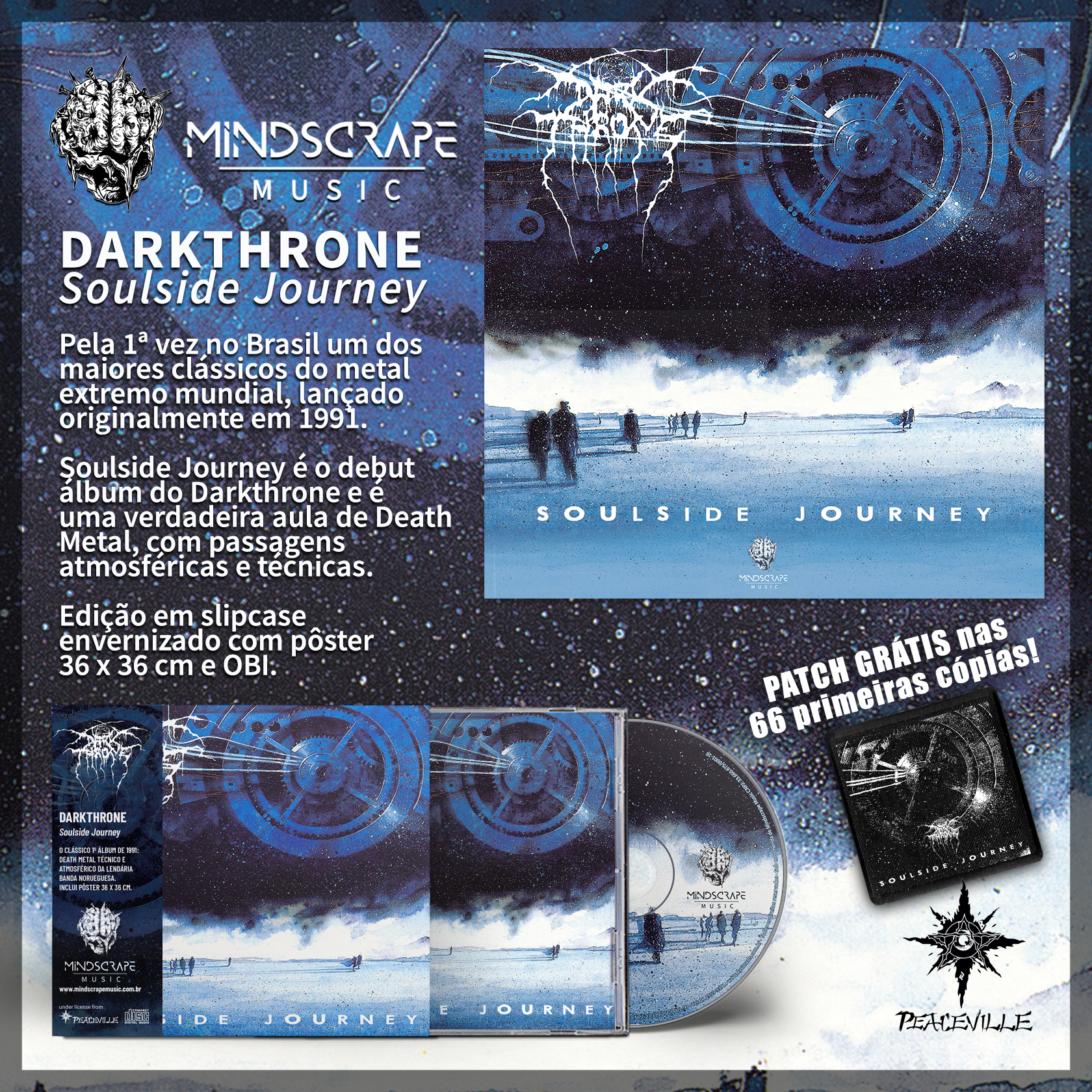 PRÉ-VENDA: DARKTHRONE “Soulside Journey” ??