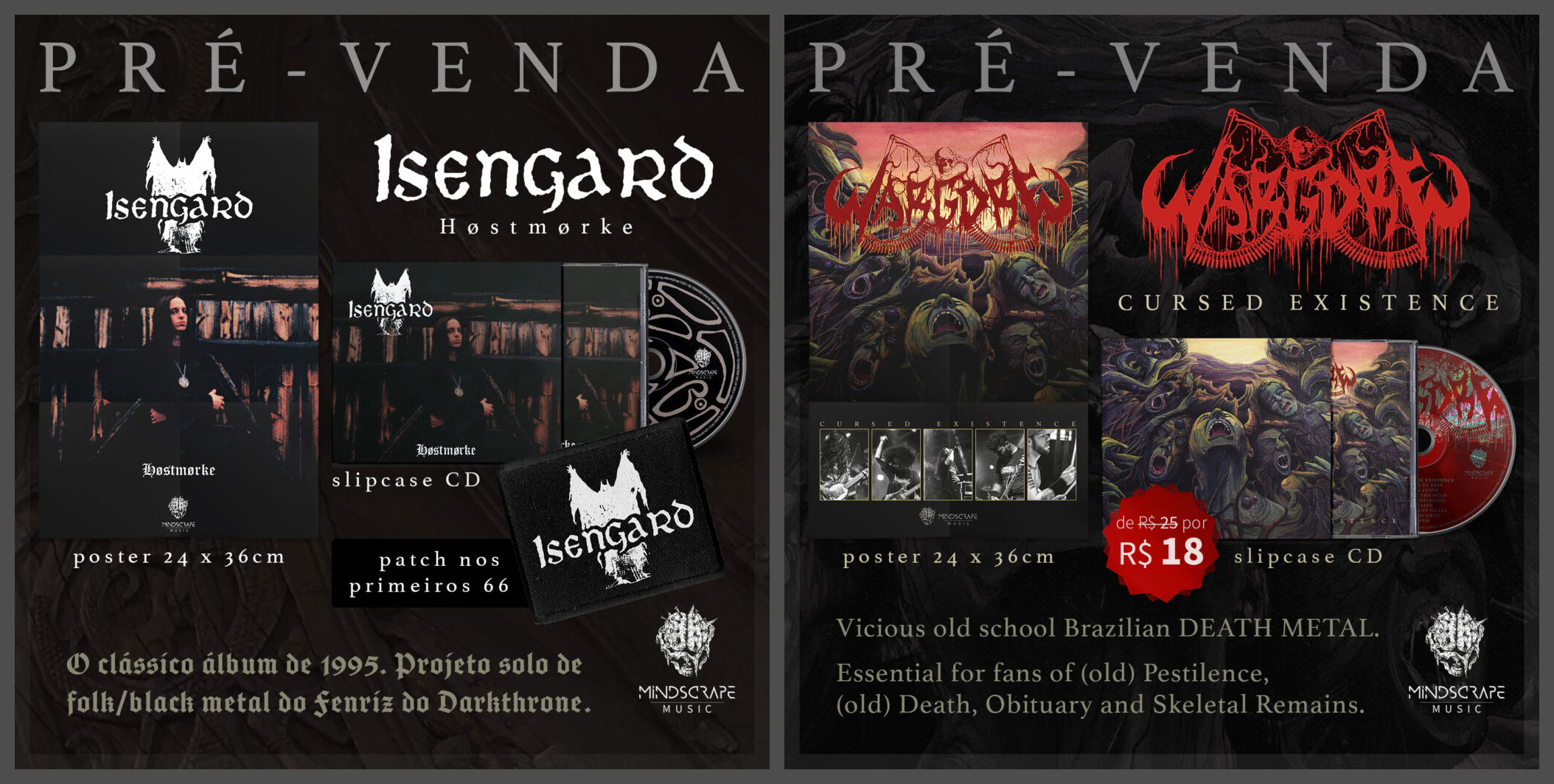 Pré-venda: ISENGARD e WARGORE