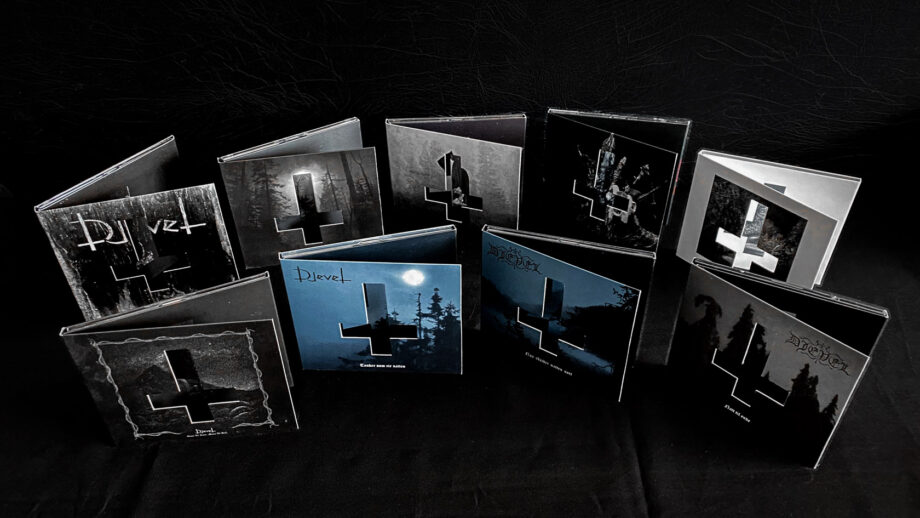 Djevel: nove lançamentos com formato inédito e exclusivo para o Brasil (digipack CD)