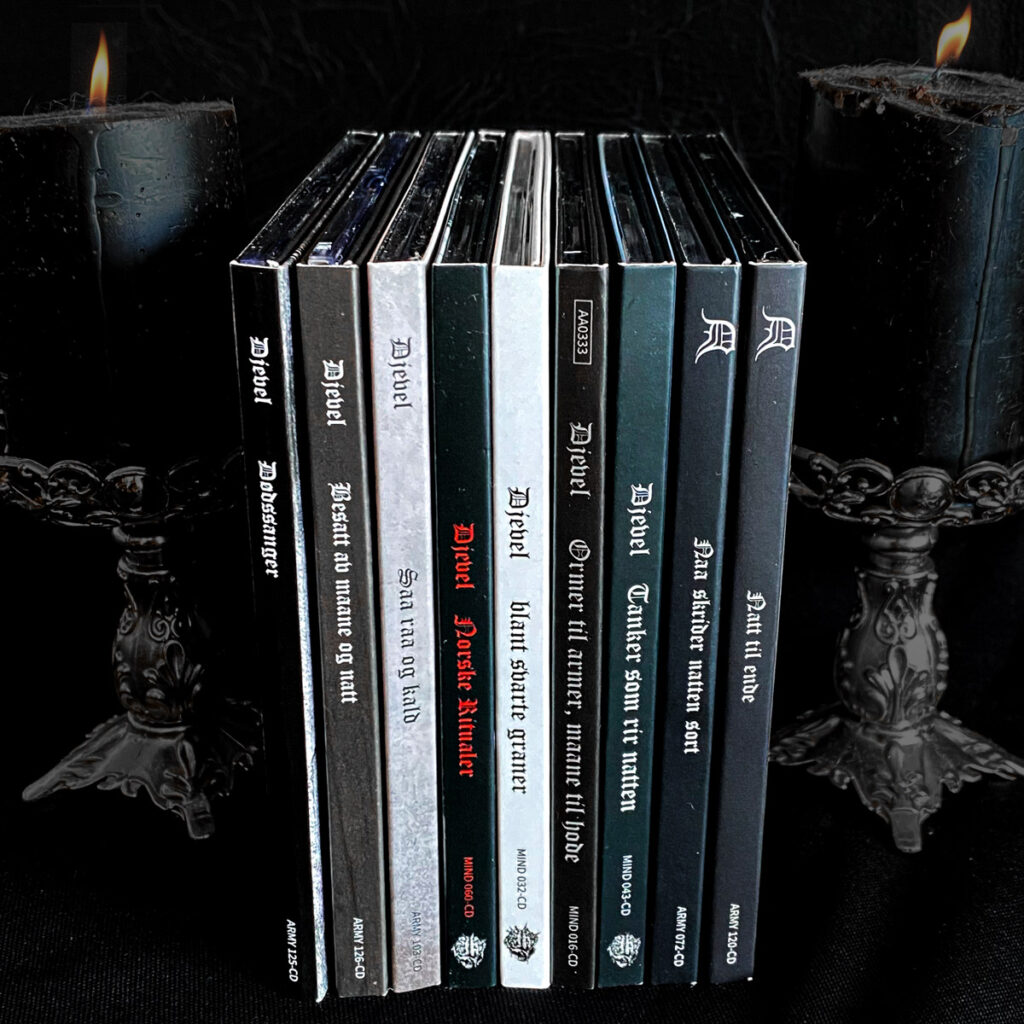 Discografia do Djevel lançada em CD no formato digipack
